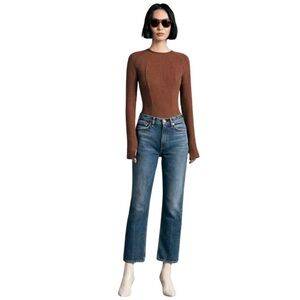 Rag & Bone Wren Slim Jeans in Huntley. Size 25